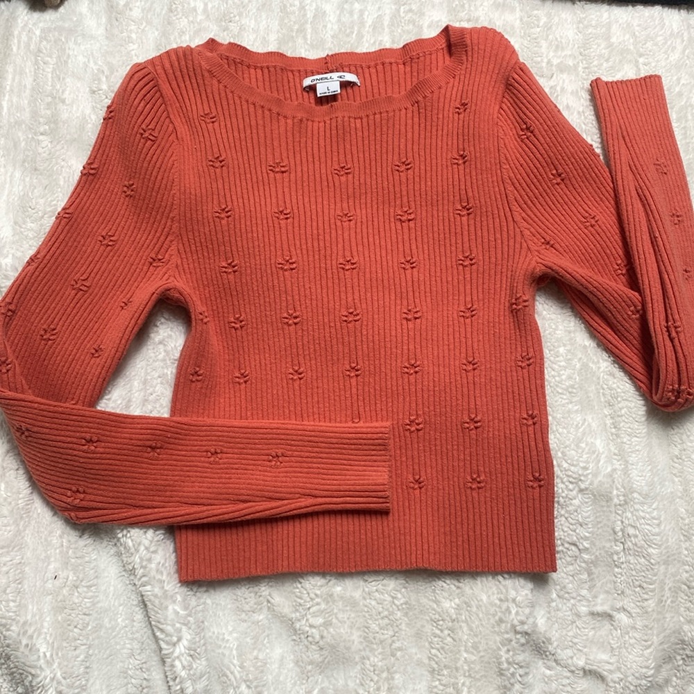 O’Neill  Crop coral sweater